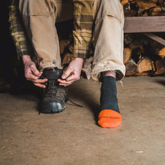 Men's Steely Quarter Midweight Work Sock