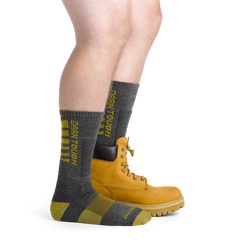 Men's Backbone Boot  Midweight Work Sock